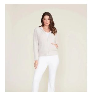 Barefoot Dreams CozyChic® Women's Relaxed Zip-up Hoodie Style 432 Size LARGE